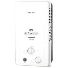 Sakura櫻花 GH-1239 屋外型12公升傳統熱水器，安裝便利，家庭適用，穩定供水, 桶裝瓦斯