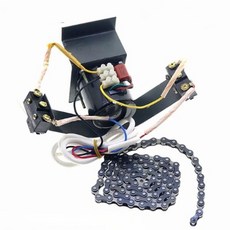 산업용 인큐베이터 회전 조밀 계란 모터 220 V 100 CM 체인 장착 브래킷이있는 자동 터닝 시스템, 04 14W 18W 220V motor, 1개