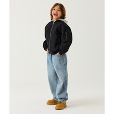 무신사 스탠다드 MUSINSA STANDARD KIDS 디태처블 후드 MA-1 보머 재킷 자켓 [블랙] MKEJJ9K05-BK 468493