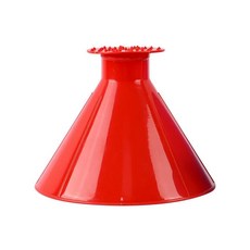 자동차 앞유리 눈얼음 제거 도구 눈삽 콘형 제빙기 휴대용 눈 제거기, 색상: 1. Red