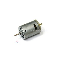 UCI電子 R385直流碳刷電機 船模馬達 5V-12V, 1個