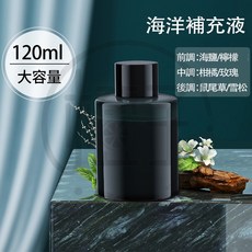 智慧電動香薰噴霧 隨車啓停 五檔調節, 車載香薰機 - 補充液（海洋）