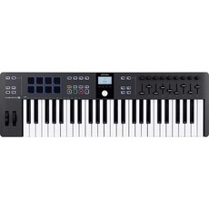 Arturia KeyLab Essential MK3 49鍵 MIDI鍵盤 主控鍵盤 總代理公司貨, 黑色, 1個