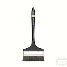 백붓 화홍 112 8호 150mm 평붓 유화 수채화 미술 1개입