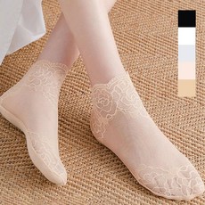 여자 메쉬 장미 망사 양말 URD211 골프 양말 면양말 스니커즈양말 남자양말 레깅스 면 발목 여성양말 여성