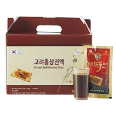 금산대근홍삼-금산에서 직접 만든 순수 홍삼 100% 진한 홍삼액 고려홍삼진액 80mL* 30포*2박스 [60포 실속용], 2박스