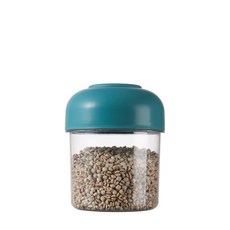 T五穀雜糧廚房收納食品級透明塑料罐盒子零食乾貨茶葉儲物罐, 1個, 如圖