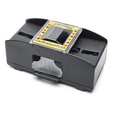 자동 재생 카드 셔플러 믹서 게임 포커 분류기 기계 디스펜서 여, 2.A Washable 2 pairs, 1개