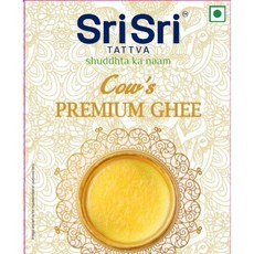 Sri Sri TATTVA shuddhta ka naam Cow Ghee - Premium Cow Ghee for Better Digestion and Immunity - 1 L, 1개, 1L