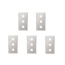 스크래퍼 돌림형 제거 세트 스테인레스 스틸 청소 스크레이퍼 블레이드 유리 주방 세라믹 타일 오염 벽 바닥 페인트 도구 칼, 03 5pcs Blades