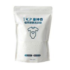 TKP 豪神奇 植萃酵素洗衣粉 900克 嬰幼兒適用 無石化成分 SGS認證, 1個, 袋裝(900G)