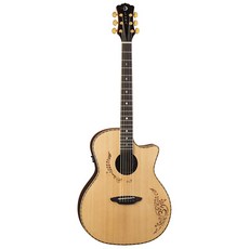 三木樂器 LUNA VG SIG 41吋民謠吉他 雲杉單板 木吉他 含拾音器, 1個