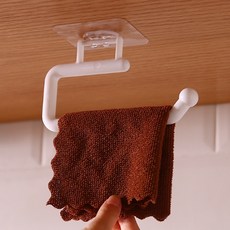 무타공 접착식 두루마리휴지걸이, 1개, 상세페이지 참조