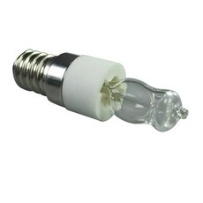 E14 40W50W 오븐 전구 110V220V 할로겐 오븐 램프 고온 500 저항하는 한 건조기 전자레인지 전구, E14 50W 220240V, 1개