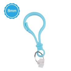 디폼블럭8mm320개 세트&부자재, K05_8mm디폼블럭 투명블럭+하늘고리(10개), 1개