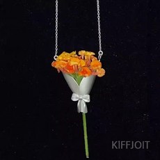 에우셉 꽃다발목걸이, 목걸이 2개 (꽃 포함 X)