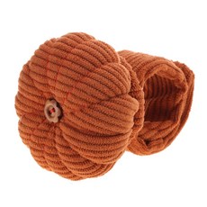 바느질용 핀쿠션용 호박 바늘 손목 핀 쿠션 바느질용 핀쿠션, 주황색