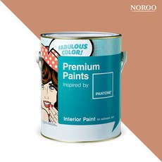 노루페인트 팬톤 내부용 실내 벽면 무광 페인트 4L, 16-1328 Sandstone 조색, 1개