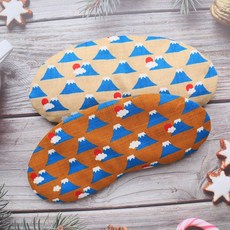 日本進口布【富士山】熱敷眼罩 萬用熱敷墊 肩用熱敷墊 カイロ, 1個, 2,溫敷眼罩