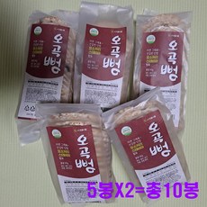 국내산 오곡을 가득 담은 오곡뻥튀기 오곡뻥 효소처리 스테비아 무설탕 무사카린, 10개, 90g