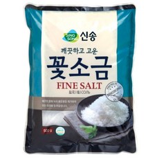 신송 꽃소금, 500g, 4개