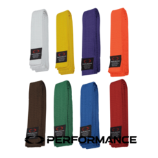 퍼포먼스 태권도띠 색띠 줄띠, 흰띠, 1개