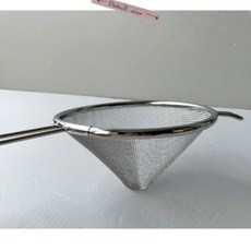 주방 손잡이 스텐채반 육수 채망 거름망 튀김망 다용도 면 건지기, 1개