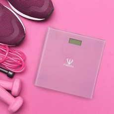 훼르자 러블리 체중계 핑크, 00F, 단품, 단품