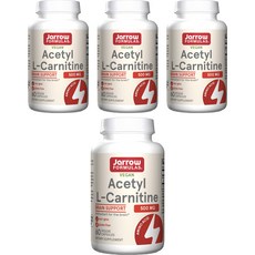 재로우 아세틸 L-카르니틴 500mg 베지 캡, 60개입, 4개, 60정