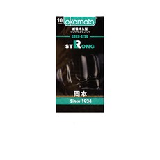 岡本 保險套 skinless 威猛持久 衛生套, 1個, 10片狀