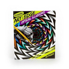 크레욜라 Crayola 옵티컬 일루전 컬러링 북 40 페이지 143919 3900300296, 크레욜라 Crayola 옵티컬 일루전 컬러링 북, 40