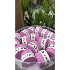 60 단위 미끄럼 방지 드라이 느낌 테니스 라켓 오버그립테니스 배드민턴 낚싯대 스포츠 스쿼시 테이프, WM Light rple