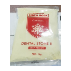치과용 경석고 옐로우 1kg 스노우락 딥옐로우