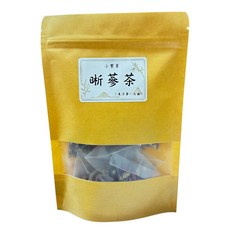繁花茶館 晰蔘茶 人蔘天麻順口輕盈茶 清爽順暢 甘潤不膩 三角立體茶包 天然草本 無添加 健康養生茶飲 茶包, 6g, 1個, 10個裝