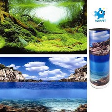 바다풍경 수초 양면 백스크린(30x30cm), 1개