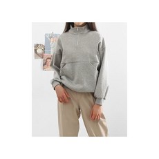 패션스타트 패턴인 P1575 여성 반오픈 맨투맨 아노락 스웨트 셔츠 옷 패턴 도안 옷본 여성복, 1개, 혼합