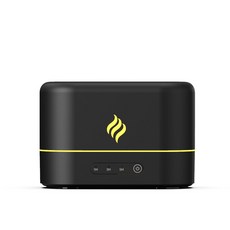 香薰機 桌面小型超聲波加濕器, 651 - 黑色{插電款}, 1個, 651 - 黑色{插電款}, 單一選項