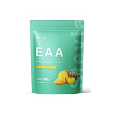 자프로 더 프로틴 EAA 보충제 필수 아미노산 8 552mg (540g) 파인애플맛, 540g