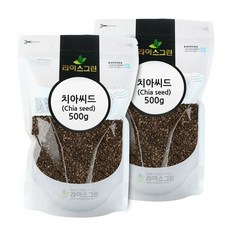 라이스그린 치아씨드 1kg 치아시드, 2개, 500g