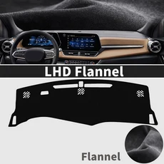쉐보레 이쿼녹스 2024-2027 차량용 대시매트 대시보드 커버 패드 햇빛 가리개 보호 카펫 가죽 액세서리, 02 LHD Flannel