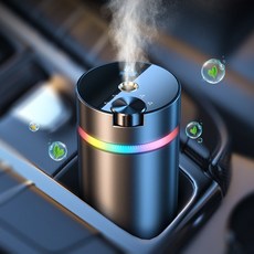 雙核霧化擴香機 適用於汽車與居家，智能控溫，150ml大容量, 灰色, 車載香薰 汽車香水 車內用品 車用自動噴霧 高級檔擺件2026新款 汽車芳香劑 車用香氛機,內用品花漾 50ml,,