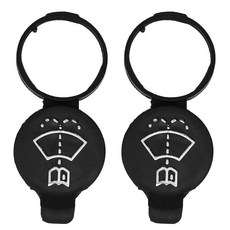 GMC Sierra 커버 1500 탱크 부품 세척 자동차 스크린 유체 유리 병 와이퍼 캡 워시 저수지 교체 항아리 2015 얼음 앞 와셔, 03 2Pc