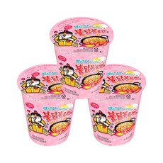 삼양 까르보 불닭볶음면 80g x 3개 / 컵라면 소컵