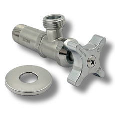 철물점아빠 관붙이 스텐 앵글밸브 녹안나고 오래가는 스텐재질 15A 16mm 수도관 사이즈, 실버