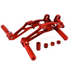 CJ Ebike 後腳踏 後坐腳踏 後座腳踏 電動車 改裝 腳踏 M3 BWS moxi, 紅 Red, 1個