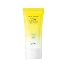 goodal 綠色橘子 VITA-C 黑斑護理潤色隔離霜 SPF50+ PA++++, 1個