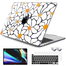 DON 온GKE 맥북 프로 13인치 케이스 2023 2022-2016 출시 M2 A2338 M1 A2251 A2289 A2159 A1989 A1706 터치 바 및 ID USB, 그루비 데이지