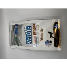 VetLife 法米納 犬用糖尿病處方糧 血糖管理 VD12 2公斤 低升糖 血糖管理 維持健康體重, 1個, 2kg