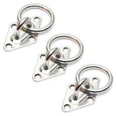 성원기업 (체인고정고리쇠)스텐 마름모 링고리_중, 3개