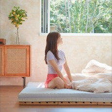 잠숲공 탄탄토퍼 8_슈퍼싱글 110x200x8cm, 진그레이